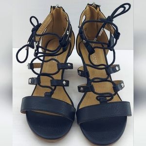 Covington Emily Gladiator  Summer Sandal size 5.5 Black